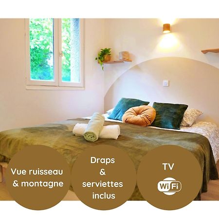 Appartamento "Cocon Biellois" - Calme, Vue & Parking Bielle Esterno foto
